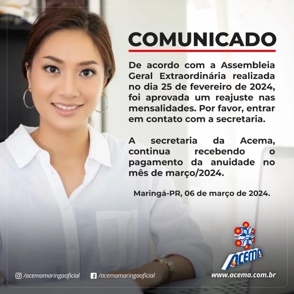 COMUNICADO