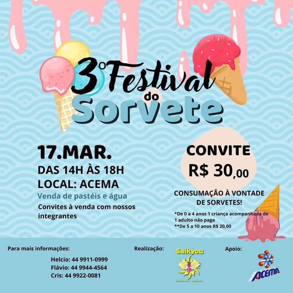 3º FESTIVAL DO SORVETE