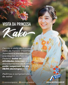 VISITA DA PRINCESA KAKO