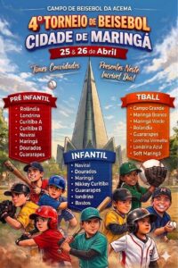 4º Torneio de Beisebol – 25 e 26 de Abril