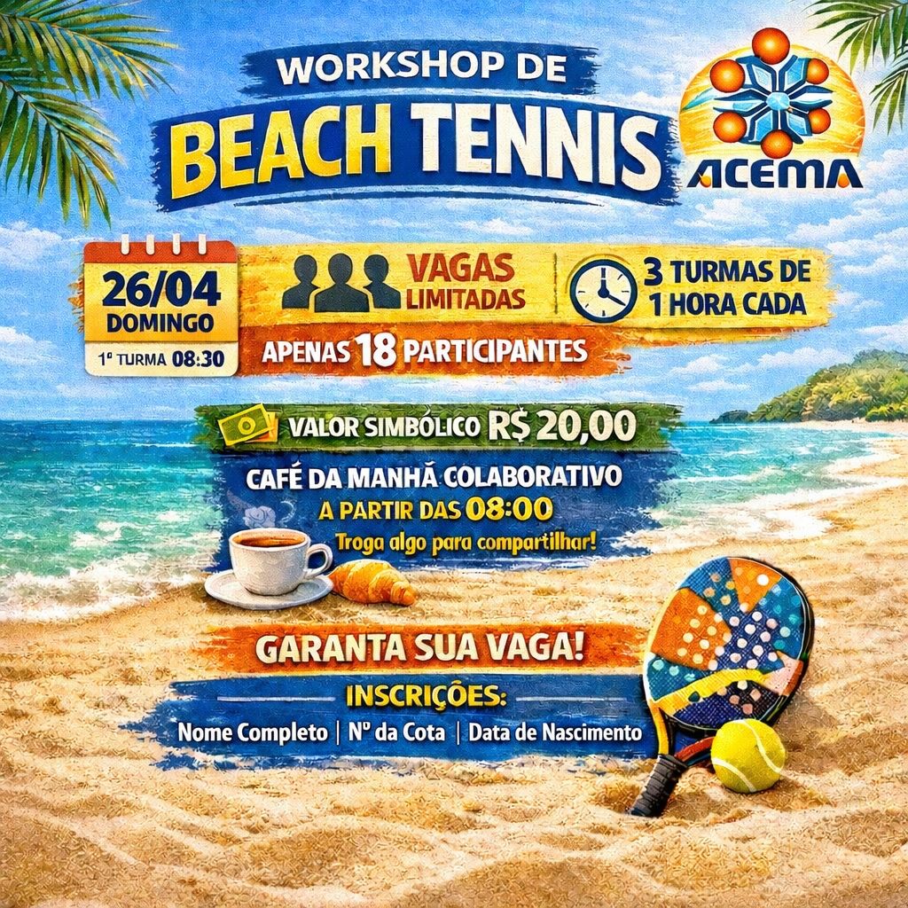 WORKSHOP DE BEACH TENNIS